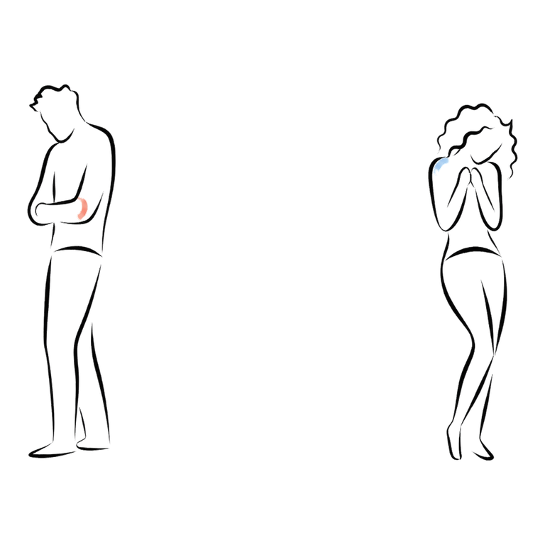 Line illustration for the 90–100 Rice Purity Test score range, Lore Still Loading